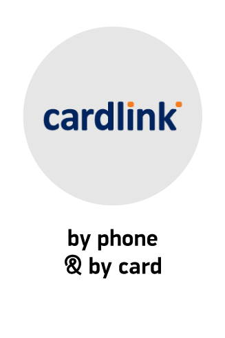 Cardlink, by phone and by card